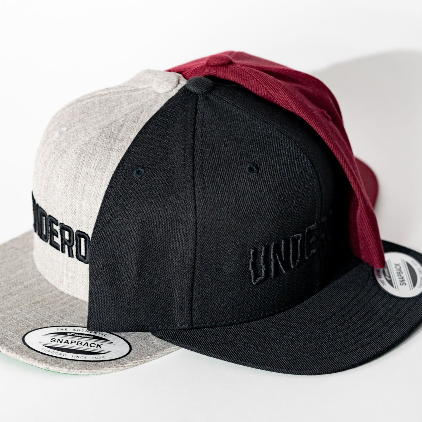 Black Flat Brim - Snapback