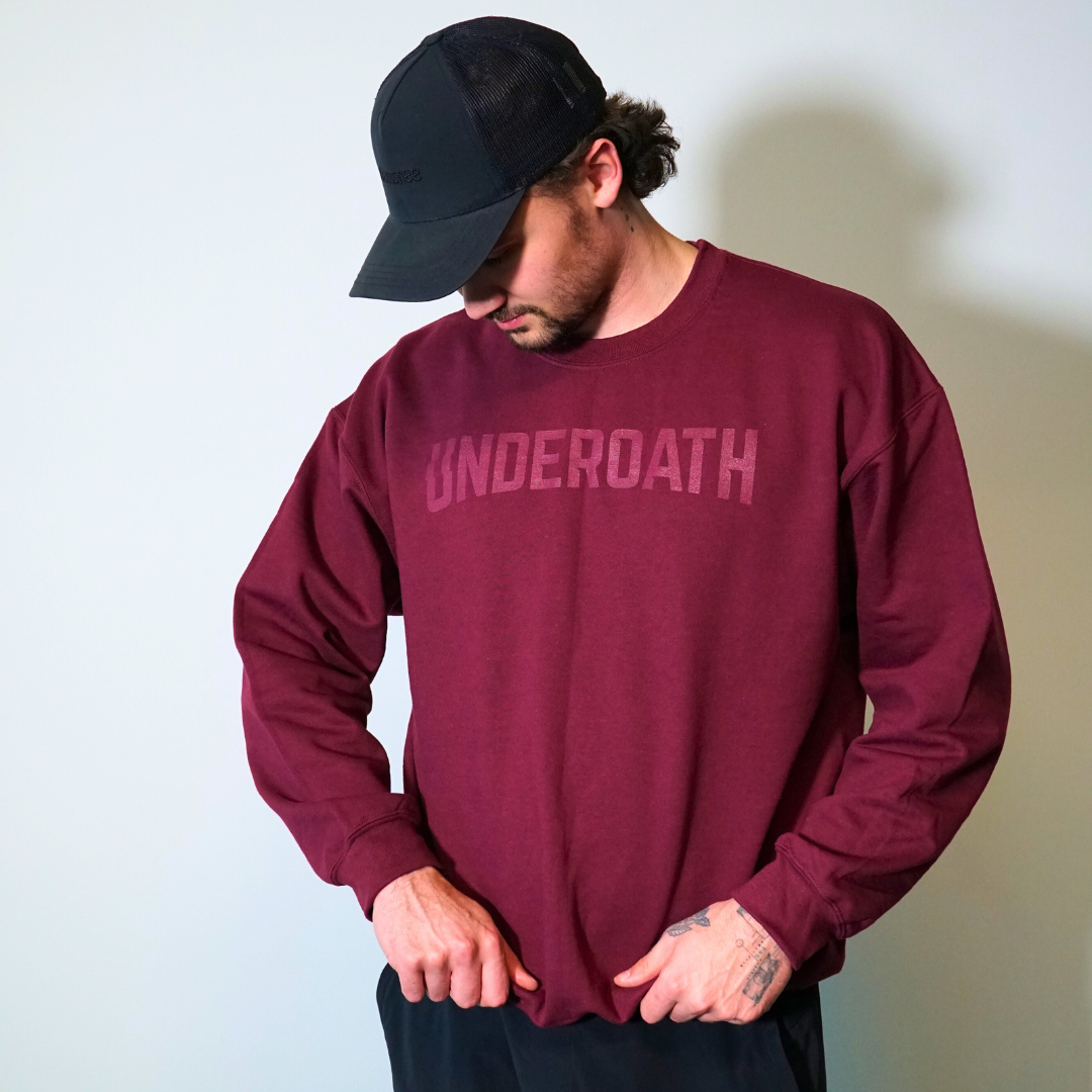 Crew Neck- Maroon