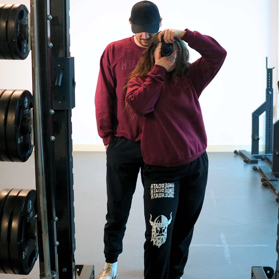 Crew Neck- Maroon