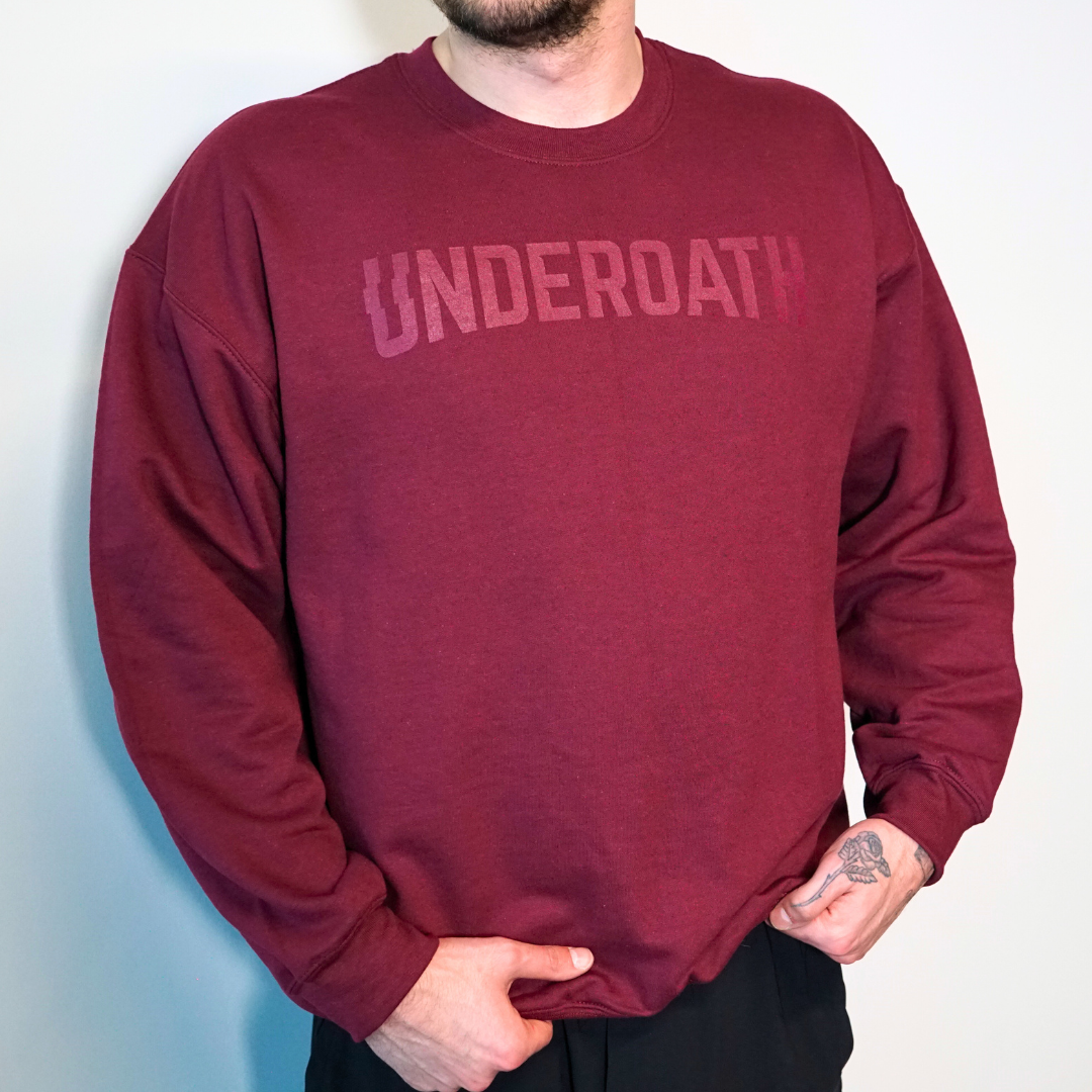 Crew Neck- Maroon